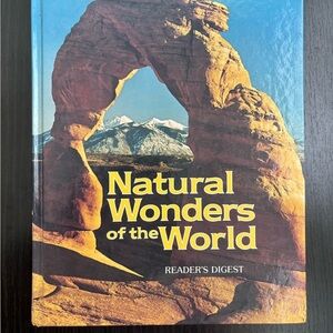 Natural Wonders of the World Reader’s Digest Hardcover Full Color Vintage Book